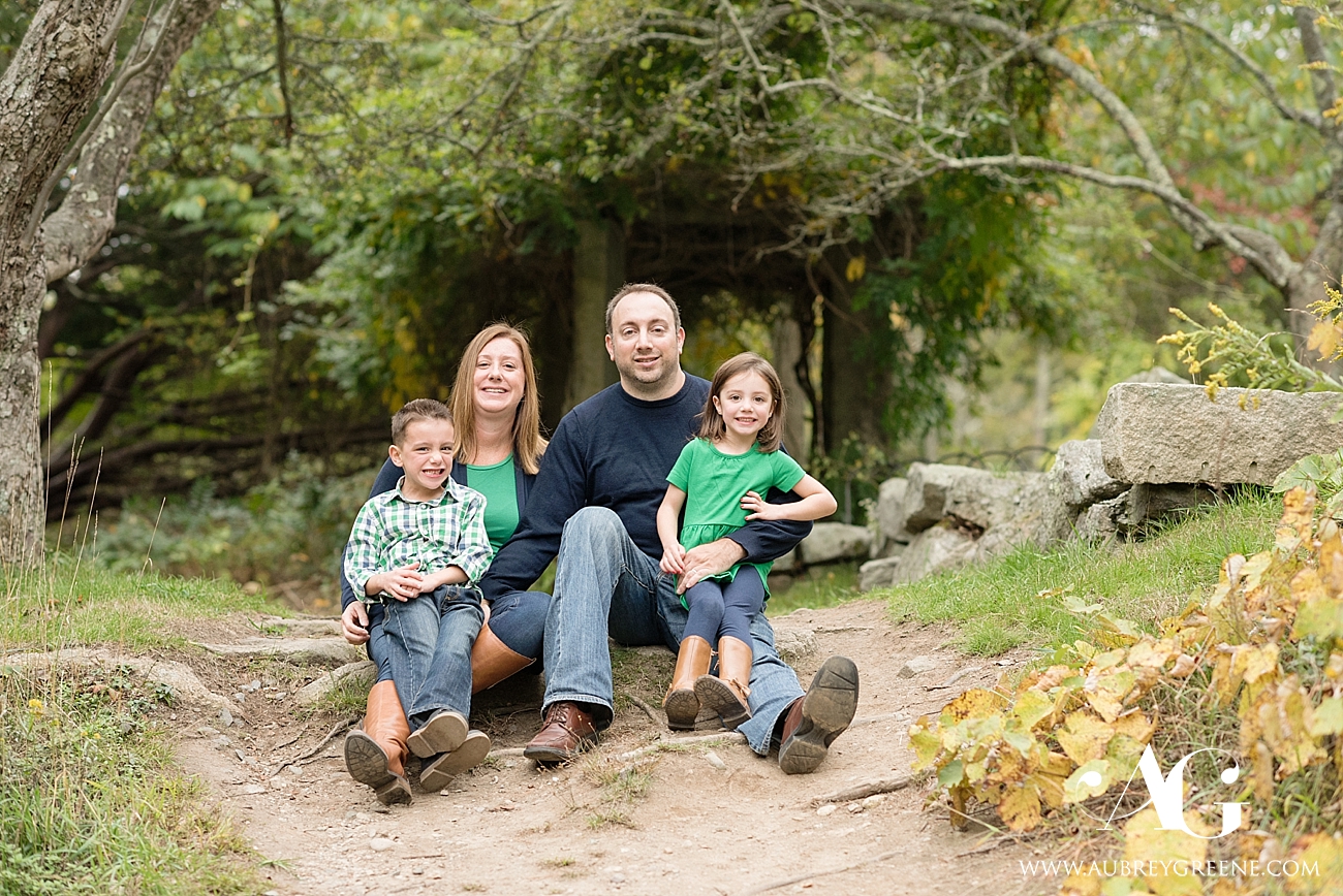 borderland state park family portrait, easton, massachusetts