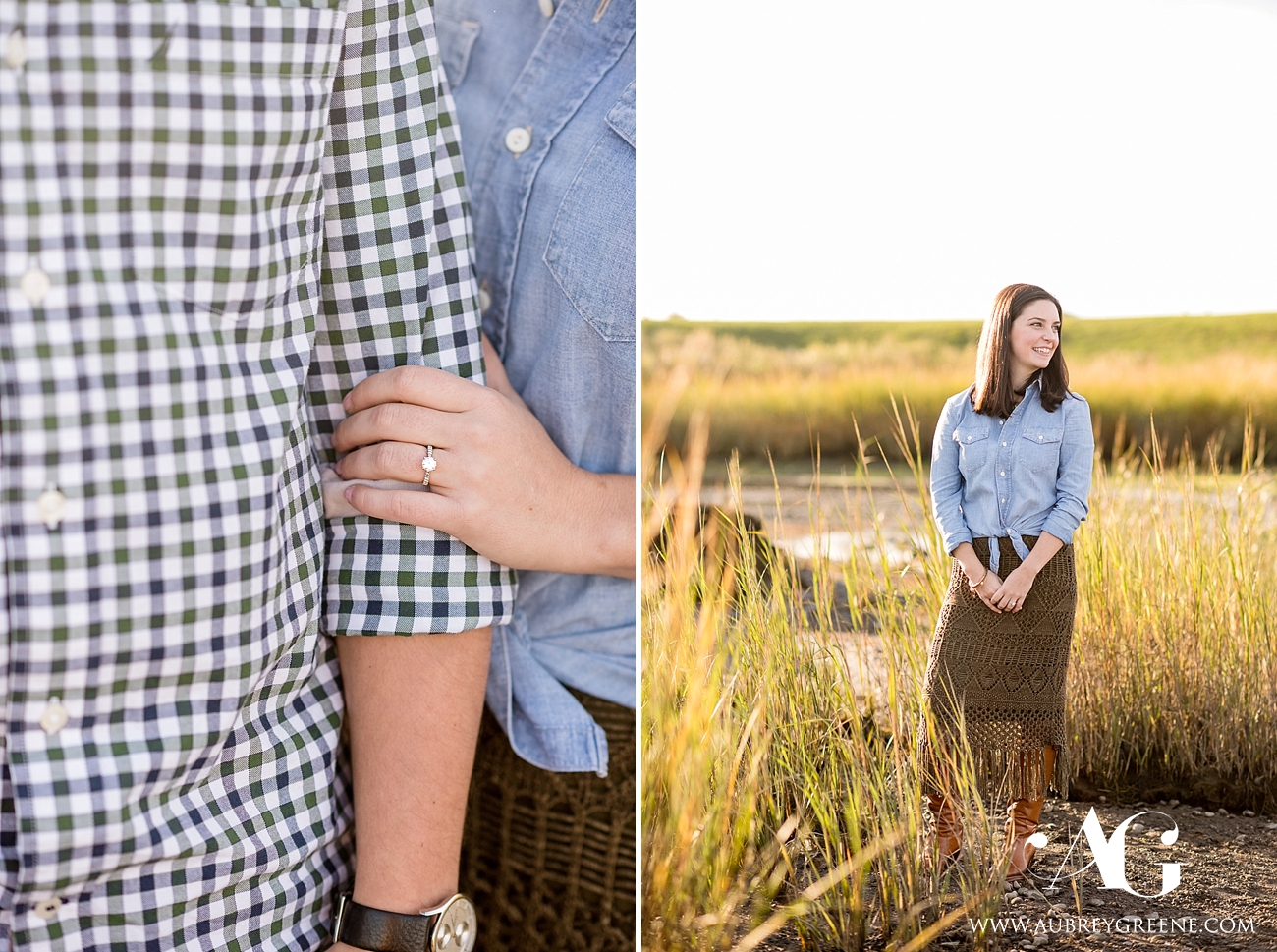 colt state park engagement, bristol, rhode island