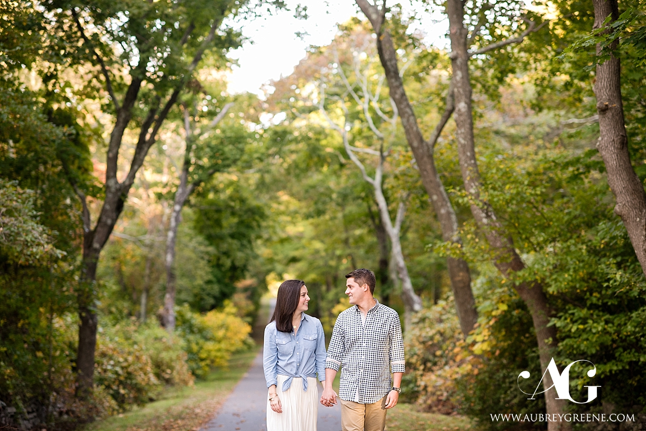 colt state park engagement, bristol, rhode island
